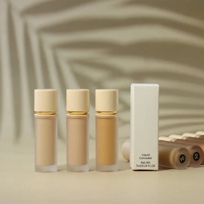 Ten-color liquid spot-lightening foundation concealer